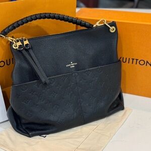 Louis Vuitton Empreinte Maida Hobo Black